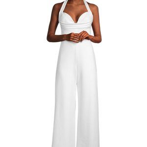 Black Halo Gala Halter Jumpsuit 8